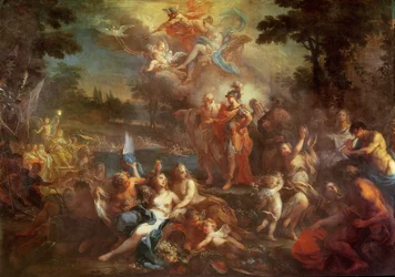 Die Vision des Aeneas in den Elysischen Feldern, ca. 1735-40